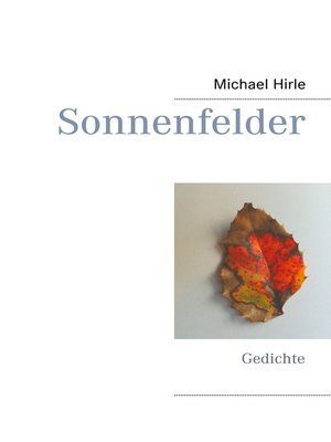 cover image of Sonnenfelder